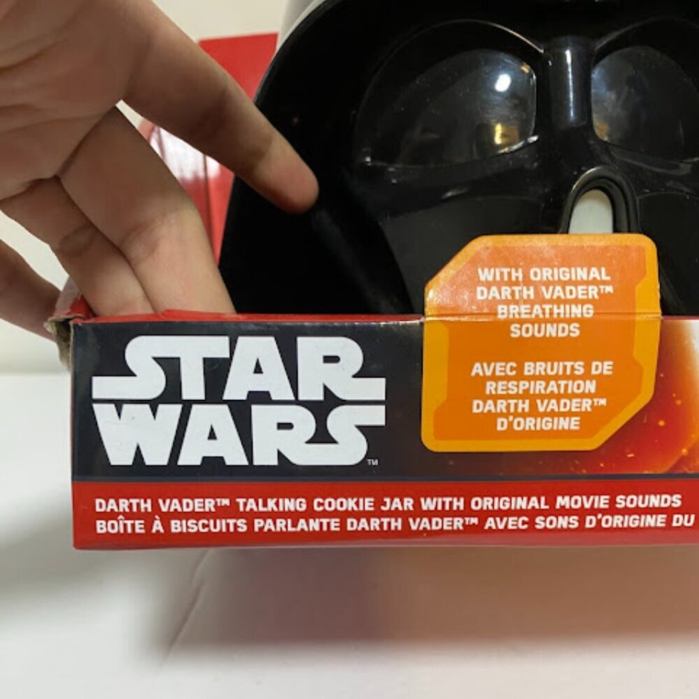 Star Wars Darth Vader Talking Cookie Jar with Original Movie Sounds - Picture 4 of 16